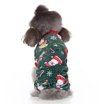 Pet Christmas Sweater Clothes Coat Dog Holiday Winter No.5 L