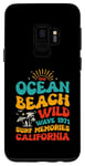 Coque pour Galaxy S9 Ocean Beach Wild Wave 1971 Surf Memories Surf Lover