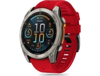 Tech-Protect Tech-Protect Silicone Line Garmin Fenix 5X / 5X Plus / 6X / 6X Pro / 7X / 8 (51 Mm) Red