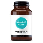 Viridian Vitamin C 500mg + Zinc - 30 Capsules