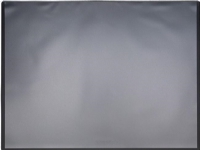 Q-Connect Skrivbordsunderlägg Q-CONNECT, PP, 630x500mm, med transparent film, svart