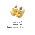 Baby Shoes First Walkers Winter Boots Yellow S