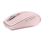 Logitech Souris sans fil - MX Anywhere 3 Ergonomique Bluetooth USB Rose