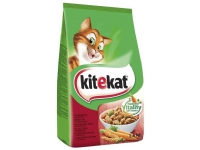 KITEKAT torrfoder för katter, med nötkött och grönsaker, 1,8 kg