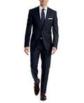 Calvin Klein Men's X-Fit Slim Stretch Suit Separate (Blazer Dress, Navy Pant, 33W x 30L