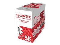 Q-LANTEC - Samlet kabel - 305 m - UTP - CAT 5e - utendørs, solid