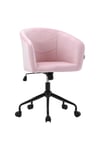 Velvet Swivel Office Task Chair