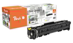 Peach-lasertoner som passar till Peach HP Color LaserJet Pro MFP M 283 fdw bläckpatron, , Gul