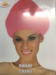 Pink Troll Wig 80s Poppy Cosplay Cartoon 1980s Trolls Womens Fancy Dress Hair