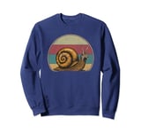 Cute Snail Retro Snails Lover Animal - Funny Snail Vintage Sweatshirt