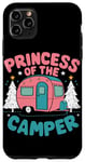 Coque pour iPhone 11 Pro Max Princesse Of The Camper Camping Adventures Spirit