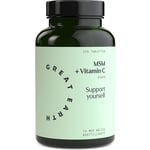 MSM + Vitamin C, 120 tabletter