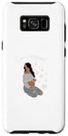 Coque pour Galaxy S8+ I am pregnant shirt Graphic for Mothers and Pregnant Women