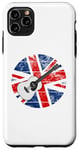 iPhone 11 Pro Max Acoustic Guitar UK Flag Guitarist Britain British Musician Case