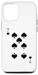 iPhone 13 Seven (7) of Spades Poker Card Playing Card Case