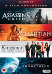 - Assassin's Creed/The Martian/Kingsman/Prometheus 4K Ultra HD