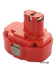 eQuipIT Batteri för Makita 18V Ni-MH 3000mAh 1823 1833 1834 4334