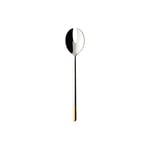 Villeroy & Boch Ella Partially Gold Plated Salad Serving Fork, Stainless_Steel, 236 mm