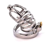 Chastity Cage with Silicone Sounding Rod Sound (45mm)