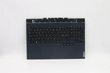 Lenovo Legion 5-15ACH6H 5-15ACH6A Keyboard Palmrest Top Cover Blue 5CB1C74854