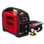 TIG Svets Telwin Technology Tig 230 DC/HF/LIFT VRD 10-220 A, 220 A-30%, komplett inkl. tillbehör