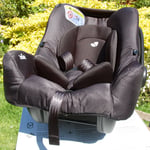 Joie Gemm Baby Car Seat & Newborn Insert, Baby Carrier, BLACK, & ISOFIX i-Base