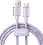 Mcdodo Dichromatic USB-A til USB-C-kabel - Sort/2 meter