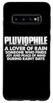 Coque pour Galaxy S10 Pluviophile, A Lover Of Rain -------
