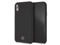Mercedes-Benz Apple iPhone XR Liquid Silicone Case Black