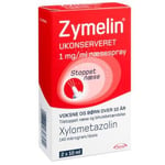 Zymelin Ukonserveret Næsespray 1 mg - 2 x 10 ml.