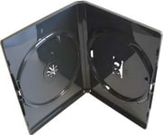 Vision Media Amaray Lot de 10 boîtiers doubles CD/DVD/Blu-ray/CD Noir