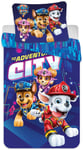 Påslakanset - Paw Patrol the movie - 100% bomull - 2-i-1 - 150x210 cm