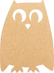 Securit Silhouette Owl Korktavla