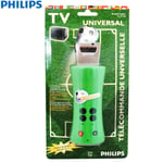Philips SBCRU098 Football TV Remote with Built-in Beer Bottle Opener! - NEW