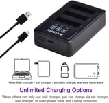 Batteries Efficient Chargers for Sony Camera Battery Charger for NP-BX1 Battery