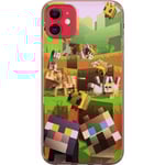 Apple iPhone 11 Genomskinligt Skal MineCraft