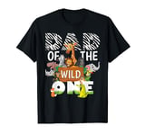 Dad Of The Wild One Zoo Theme Birthday Safari Jungle Animal T-Shirt