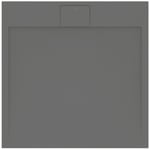 Ideal Standard - Receveur de douche extra plat - Ultra Flat s i.life - Idéal Standard - 90 x 90 cm - Blanc pur effet pierre