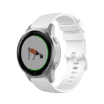 Garmin VivoMove 3S/VivoActive 4S Klockarmband i silikon - Vit