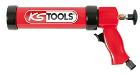 KS Tools 515.3915 Pistolet à Silicone pneumatique 310 ML-avec Piston, Noir