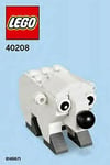 Lego Polar Bear Monthly Build 40208 Polybag BNIP
