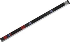Bachmann Bachmann Bn0500 19 Pdu 1He 18Xc13 3X Jordad Kontakt, Effektmätning, Cee-Kontakt 3X 16A, Röd
