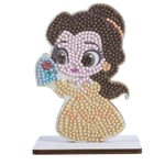 Kit Crystal Art™ Buddies Séries 1 Figurine 2D en bois à diamanter Disney Princess Belle 11 cm