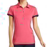 Piké Bandera 1/4 Zip Rosa