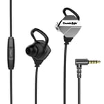 Cosmic Byte CB-EP-04 Gaming Wired In Ear Earphones with Mic with Detachable for PC, PS4, Mobiles, Tablets (Black/Silver)