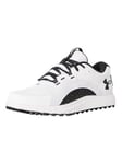 Under ArmourCharged Draw 2 Spikeless Golf Shoes - White/Black