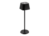 Lampe LED dæmpbar Georgina med magnetisk ladekabel sort,1 stk