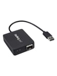 StarTech.com USB 2.0 to Fiber Optic Converter - Open SFP - netværksadapter