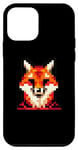 iPhone 12 mini Pixel Art 8-Bit Fox Case
