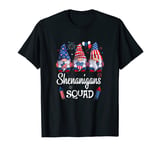 Shenanigans Squad 4Th Of July Gnomes Usa Independence Day T-Shirt